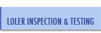 loler inspection button